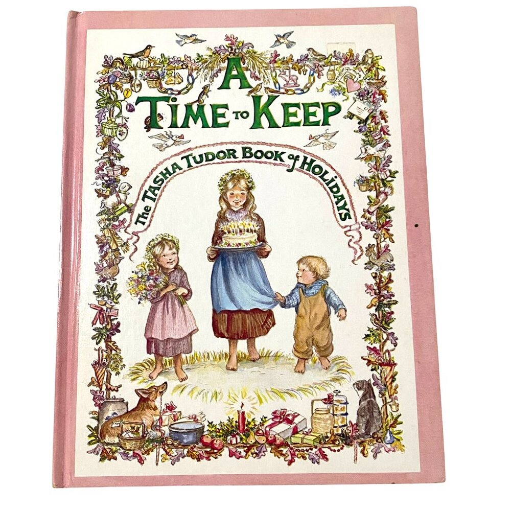 A Time to Keep The Tasha‎ Tudor Book of Holidays Hardcover Vtg 70s 1st Printing